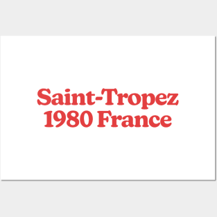 Saint Tropez 1980 France Posters and Art